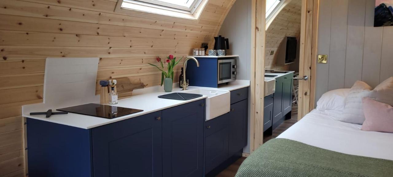 Odli Glamping - Deri Apartment Welshpool Bagian luar foto